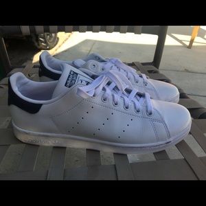 Adidas Stan Smith White Sneakers Size 9